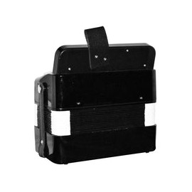 Acordeon Farinelli Acifne Infantil 7 Botones 3 Bajos Negro