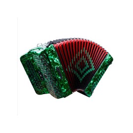 Acordeon Farinelli Botones Fa Verde 3412fav